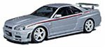 【中古品】青島文化教材社 1/24Sパッケージ/Ver.R No.81 NISSAN ニスモ R34 スカイラ (中古品)