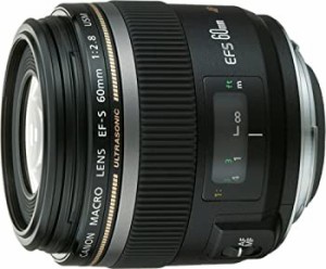 【中古品】Canon 単焦点マクロレンズ EF-S60mm F2.8マクロ USM APS-C対応(中古品)