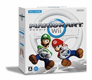 【未使用 中古品】マリオカートWii (「Wiiハンドル」×1同梱)(中古品)