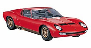 【中古品】ハセガワ 1/24 ランボルギーニ ミウラ SV プラモデル HC13(中古品)