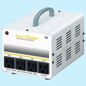 【中古品】スワロー電機 マルチ変圧器 550VA SU-550G(中古品)