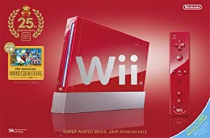 【未使用 中古品】Wii本体 (スーパーマリオ25周年仕様) (「Wiiリモコンプラス」同梱) (RVL-S-(中古品)