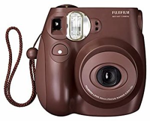 【中古品】FUJIFILM インスタントカメラ チェキ instax mini 7S チョコ INS MINI 7S C(中古品)