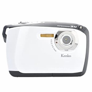 【中古品】Kenko 防水デジタルカメラ DSC-808W WH(ホワイト)(中古品)