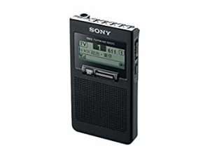 【未使用 中古品】ソニー ポケットラジオ XDR-63TV : ポケッタブルサイズ FM/AM/ワンセグTV音(中古品)