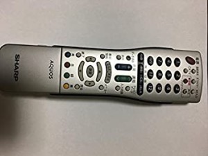 【中古品】シャープ テレビリモコン GA765WJSA(中古品)