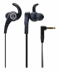 【未使用 中古品】audio-technica SONIC FUEL カナル型イヤホン ブラック ATH-CKX7 BK(中古品)