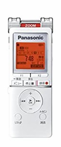 【中古品】Panasonic ICレコーダー 4GB ホワイト RR-XS455-W(中古品)