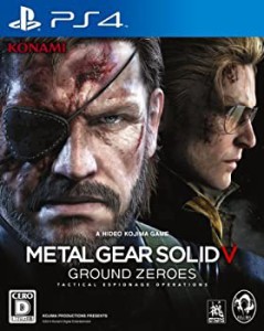 【未使用 中古品】メタルギアソリッドV グラウンド・ゼロズ 通常版 - PS4(中古品)