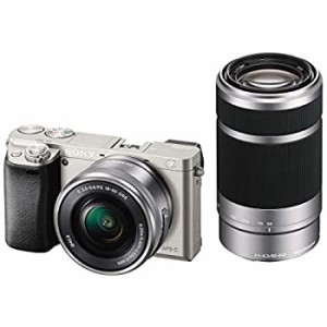 ソニー ミラーレス一眼 α6000 ダブルズームレンズキット E PZ 16-50mm F3.(中古品)