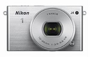 Nikon ミラーレス一眼 Nikon1 J4 標準パワーズームレンズキット シルバー J(中古品)
