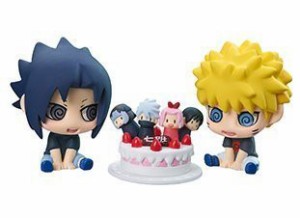 【中古品】ぷちきゃらランド NARUTO -ナルト- 疾風伝 JF2015限定版 ナルトとサスケの (中古品)