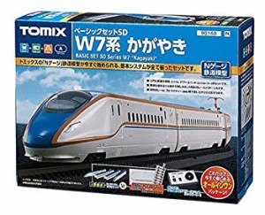 【中古品】TOMIX Nゲージ ベーシックセットSD W7系 かがやき 90168 鉄道模型 入門セッ(中古品)