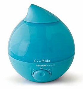 【中古品】TEKNOS テクノス しずく型加湿器 超音波式 EL-C302 ブルー(中古品)