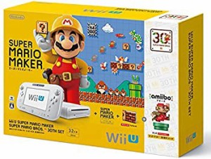 【中古品】【数量限定】Wii U スーパーマリオメーカー スーパーマリオ30周年セット(中古品)