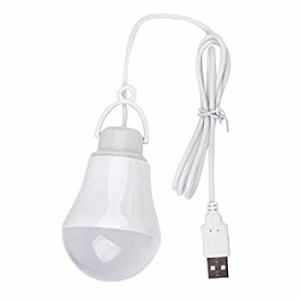 【中古品】【ノーブランド 品】DC5V-5W　パワード　USB LED　電球　ポータブル　ラン (中古品)