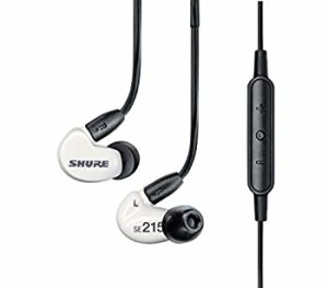 【中古品】SHURE イヤホン SE215m+ Special Edition/カナル型 リモート+マイク付き着 (中古品)