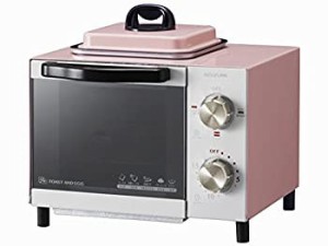 【中古品】コイズミ オーブントースター 目玉焼き機能付き ピンク KOS-0703/P(中古品)