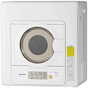 【未使用 中古品】パナソニック 6.0kg 電気衣類乾燥機(ホワイト) ホワイト NH-D603-W(中古品)