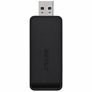 【未使用 中古品】BUFFALO WiFi 無線LAN 子機 WI-U3-866DS 11ac 866+300Mbps USB3.0(中古品)