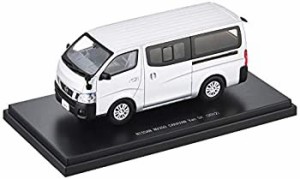 【中古品】エブロ 1/43 ニッサン NV350 キャラバン バン DX 2012 シルバー 完成品(中古品)