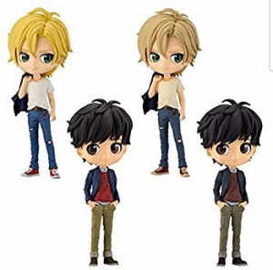 【未使用 中古品】BANANA FISH Q posket アッシュ・リンクス&奥村英二フィギュア 通常カラー+(中古品)