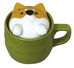 【未使用 中古品】デコレ(Decole) マグカップ しば 500ml アニマル炊飯マグ MG-59442(中古品)