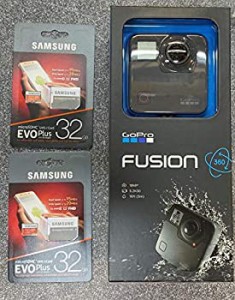 【中古品】【国内正規品】 GoPro Fusion 360° カメラ MicroSDカード x 2枚 フルセッ (中古品)