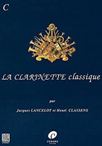 【中古】ランスロ : クラリネット古典曲集 C (クラリネット、ピアノ) コンブレ出版