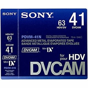 【中古】(未使用・未開封品)SONY PDVM-41N/3 ミニDVCAM/HDVテープ 32分 10本パック
