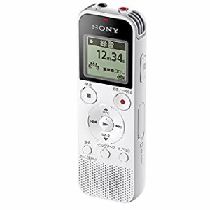 【中古】ソニー ICレコーダー 4GB リニアPCM録音対応 FMラジオチューナー内蔵 ホワイト ICD-PX470F W