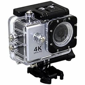 【中古】SAC AC600 シルバー 4Kアクションカメラ