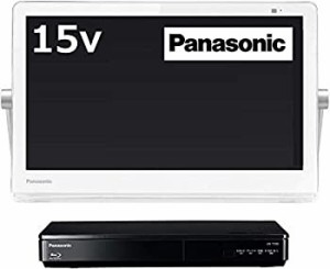 【中古】パナソニック 15V型 ポータブル 液晶テレビ インターネット動画対応 プライベート・ビエラ 防水タイプ 500GB HDD録画/ブルーレイ