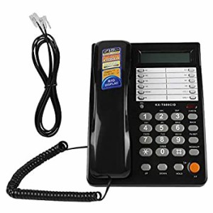 【中古】電話機 Bewinner デスクトップ/ウォール電話 DTMF/FSKデュアルモード 自動電話フィルタリング 設置簡単 固定電話 有線電話 ホー