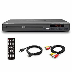 【中古】メディアソニックDVDプレーヤー ? 全地域 HDMI / AV出力 USBマルチメディアプレーヤー機能 HD 1080P対応 HDMI & AVケーブル付属