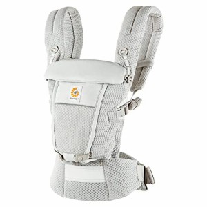 Ergobaby エルゴベビー EBC ADAPT SoftFlex/パールグレー CREGBCASFMGRY 抱っこ紐 ベビーキャリア