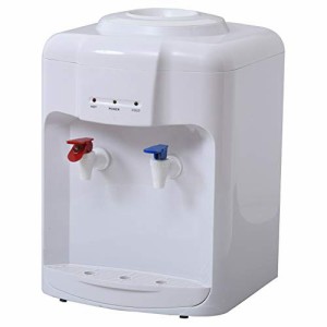[山善] ウォーターサーバー 卓上 (温水/冷水 両用) (2Lペットボトル専用) 冷水機能 温水機能コンパクト YWS-2