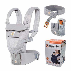 Ergobaby(エルゴベビー) 抱っこひも おんぶ可 [日本正規品付] 3Dエアーメッシュ (洗濯機で洗える) 軽量 ベビーキャリア アダプト