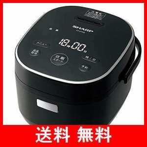 炊飯器 シャープ 3合 一人暮らし マイコン パン調理機能 ブラック KSCF05BB KS-CF05B-B