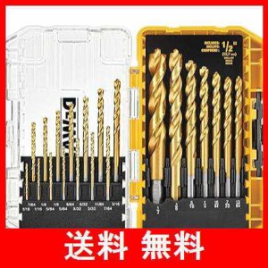 DEWALT DW1361 Titanium Pilot Point Drill Bit Set, 21-Piece by DEWALT [並行輸入品]