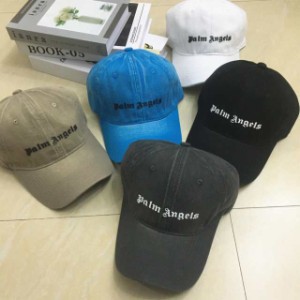 Palm Angelsパームエンジェルス刺繍文字アヒル舌キャップ男女兼用野球帽