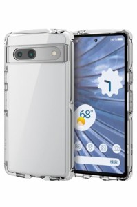 エレコム Google Pixel 7a ケース TOUGH SLIM LITE 耐衝撃 衝撃吸収 スリム 軽量 オールクリア 透明 クリア P