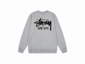 Stussyステューシーニューヨーク限定・丸首パーカーです