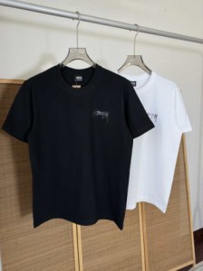 Stussy マーキュリーストローレター半袖Tシャツ