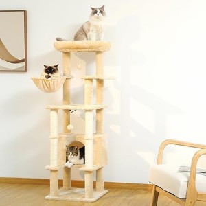 キャットケージ キャットゲージ 3段 全高163cm 大型 据え置き 多