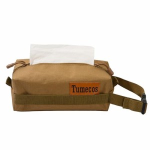 【送料無料】Tumecos ティッシュケース キャンプ収納バッグ ティッシュボッュボックス 多機能ティッシュ収納ボックス キャンプ用ペーパー