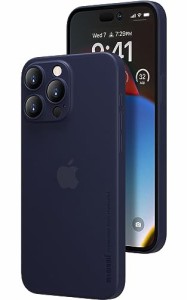 【送料無料】0.3?o極薄iPhone 15 Pro Max対応ケース memumiマット質感 オリジナル設計 指紋防止 傷付き防止 ワイアレス充電対応 6.