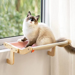 【送料無料】猫窓用ハンモック 猫 ハンモック 窓 ベッド 窓辺 猫ベッド 猫窓の止まり木 引っ掛ける式 取り付けタイプ 日向ぼっこ 日光浴 