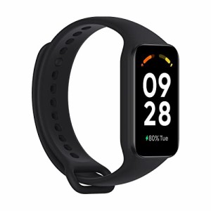 【送料無料】シャオミXiaomi スマートウォッチ Redmi Smart Band 2 スマートバンド 1.47インチ 大型ディスプレイ 9.99mmの超