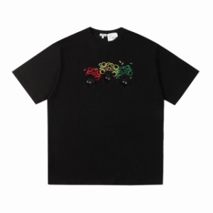 LOEWE/ロエベ となりのトトロ カオナシ 千と千尋の神隠し トレインプリント 半袖Tシャツ